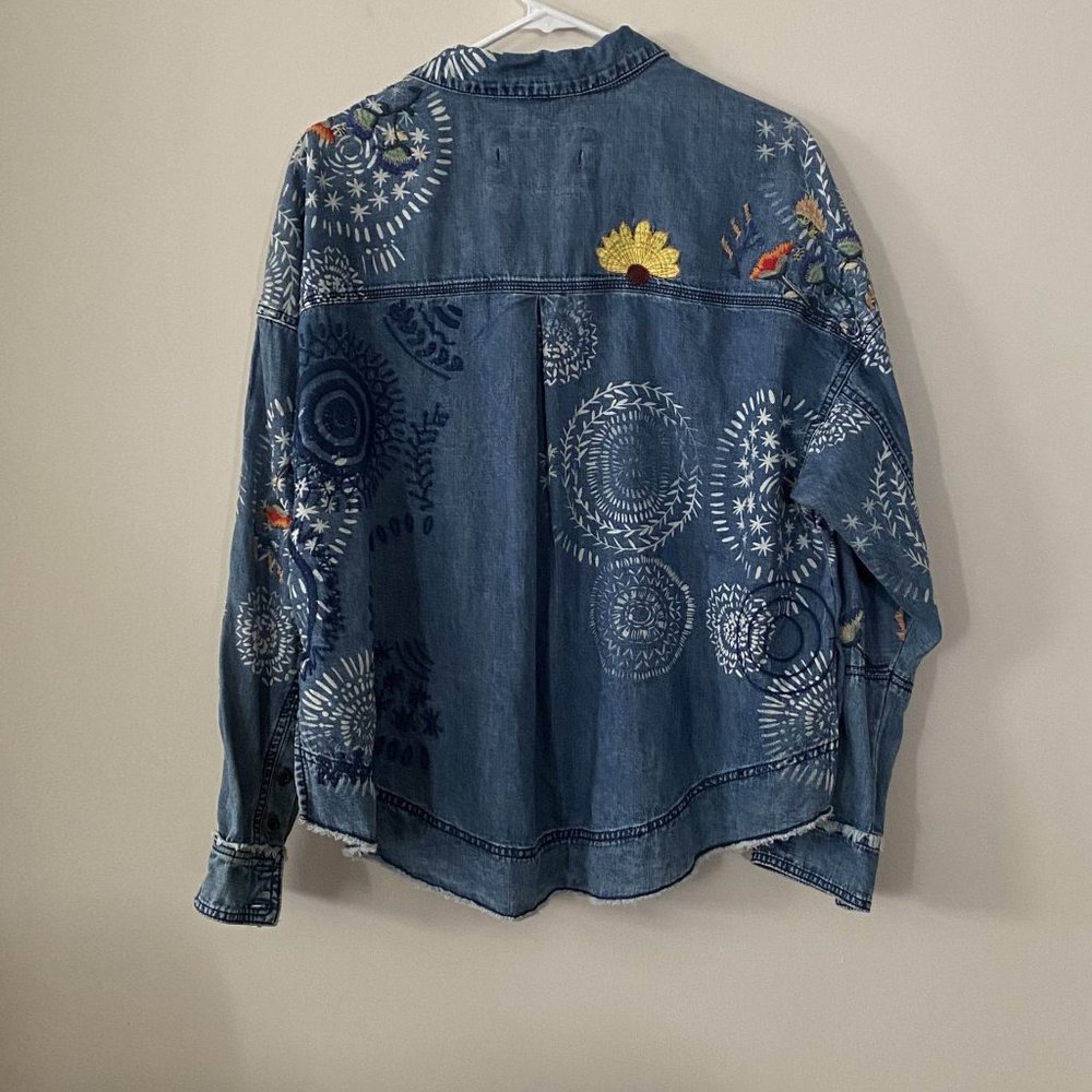 Free People Marrakesh Embroidered Top - Picture 7 of 8